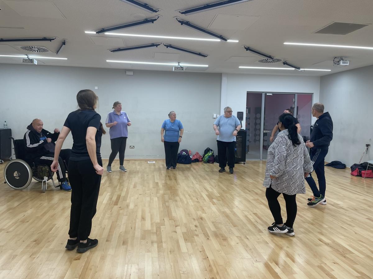 Picture of Escape Pain exercise session at Moorways Sports Village
